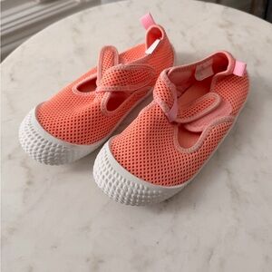 Cat & Jack Kids Water Shoes - Coral and White 11T
